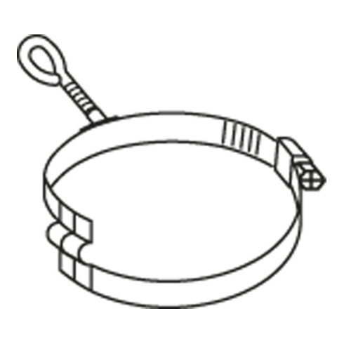 Norres Brückenschelle CLAMP 217 65-85mm W2 f.Innen-D.70-75mm 9mm