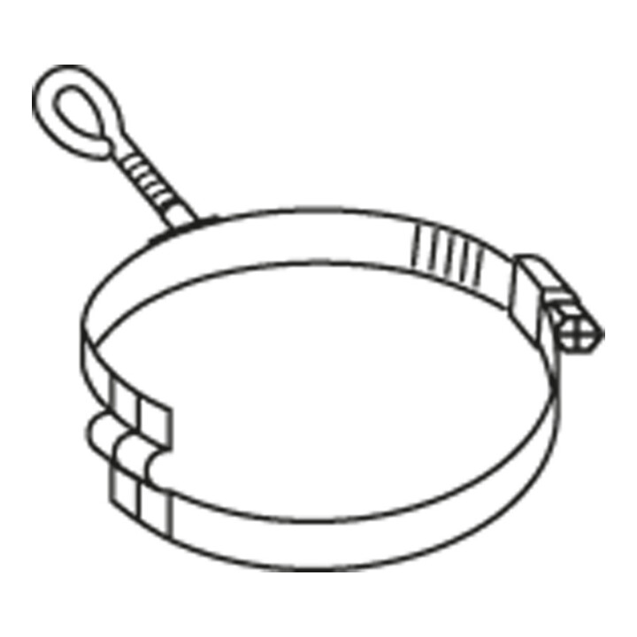 Norres Brückenschelle CLAMP 217 65-85mm W2 f.Innen-D.70-75mm 9mm