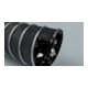 Norres Gewebeschlauch elektr. Leitfähig Ø: 130mm L: 6m CP PTFE/HYP-INOX 472 EC