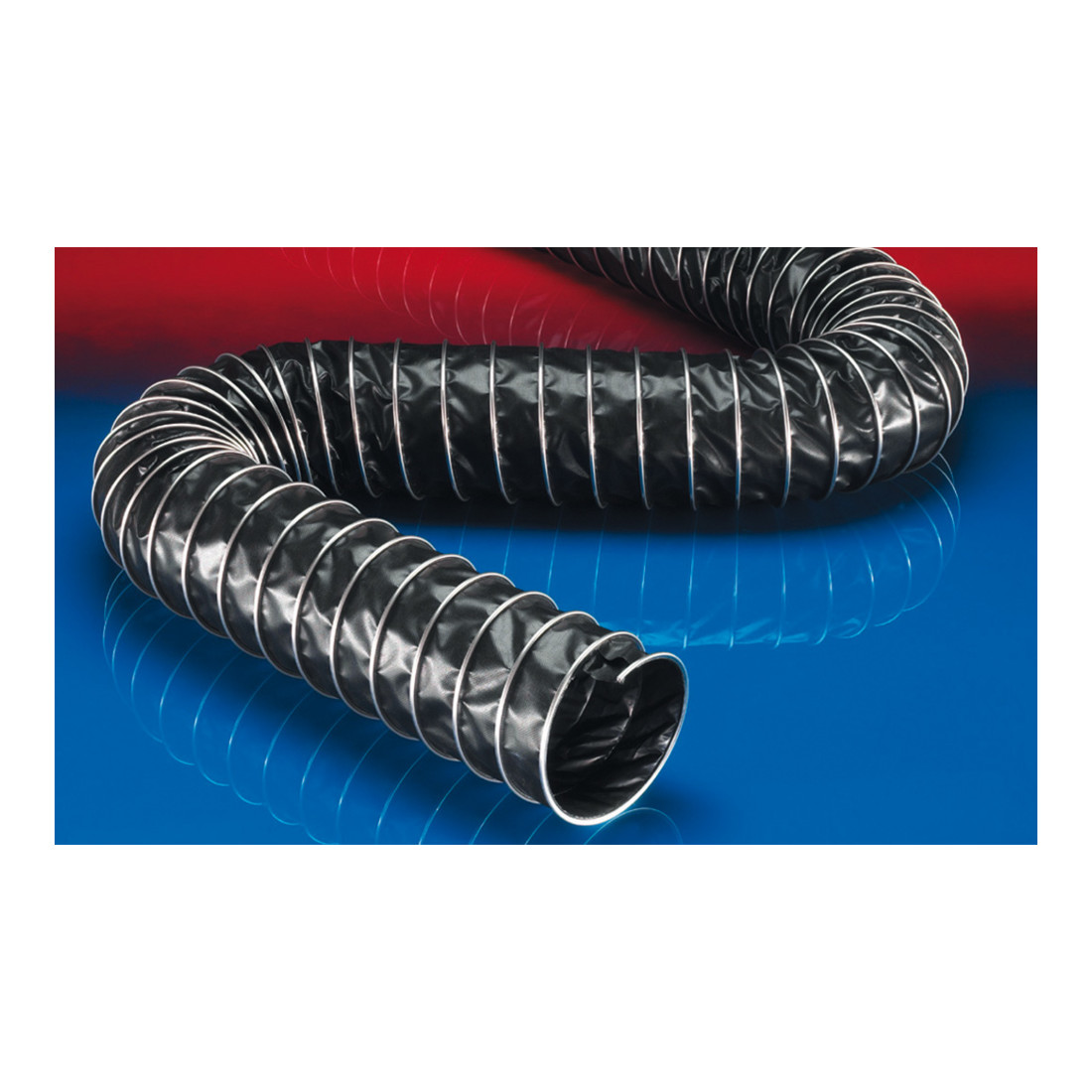 Norres Gewebeschlauch elektr. Leitfähig Ø 75mm L: 6m CP PTFE/HYP-INOX 472 EC