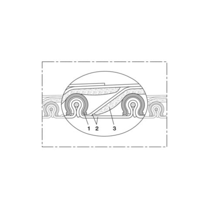 Norres Gewebeschlauch vibrationsfest (+300°C) Ø: 508mm L: 3m CP ARAMID 461