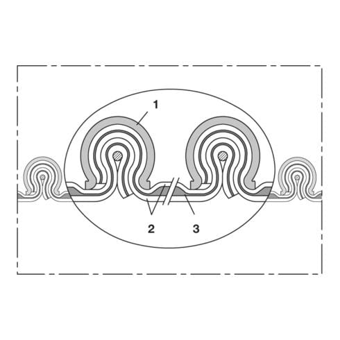 Norres Hochtemperatur Absaugschlauch CP HiTex 483 Ø 115mm 6m