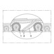 Norres Hochtemperaturschlauch hitzebeständig (+700°C) Ø 160mm L: 3m CP HiTex 486
