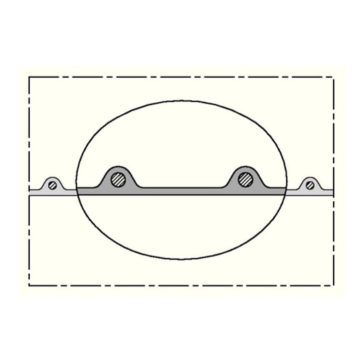 Norres Hochtemperaturschlauch mittelschwer Ø160 L:10m AIRDUC® PUR 351 HT