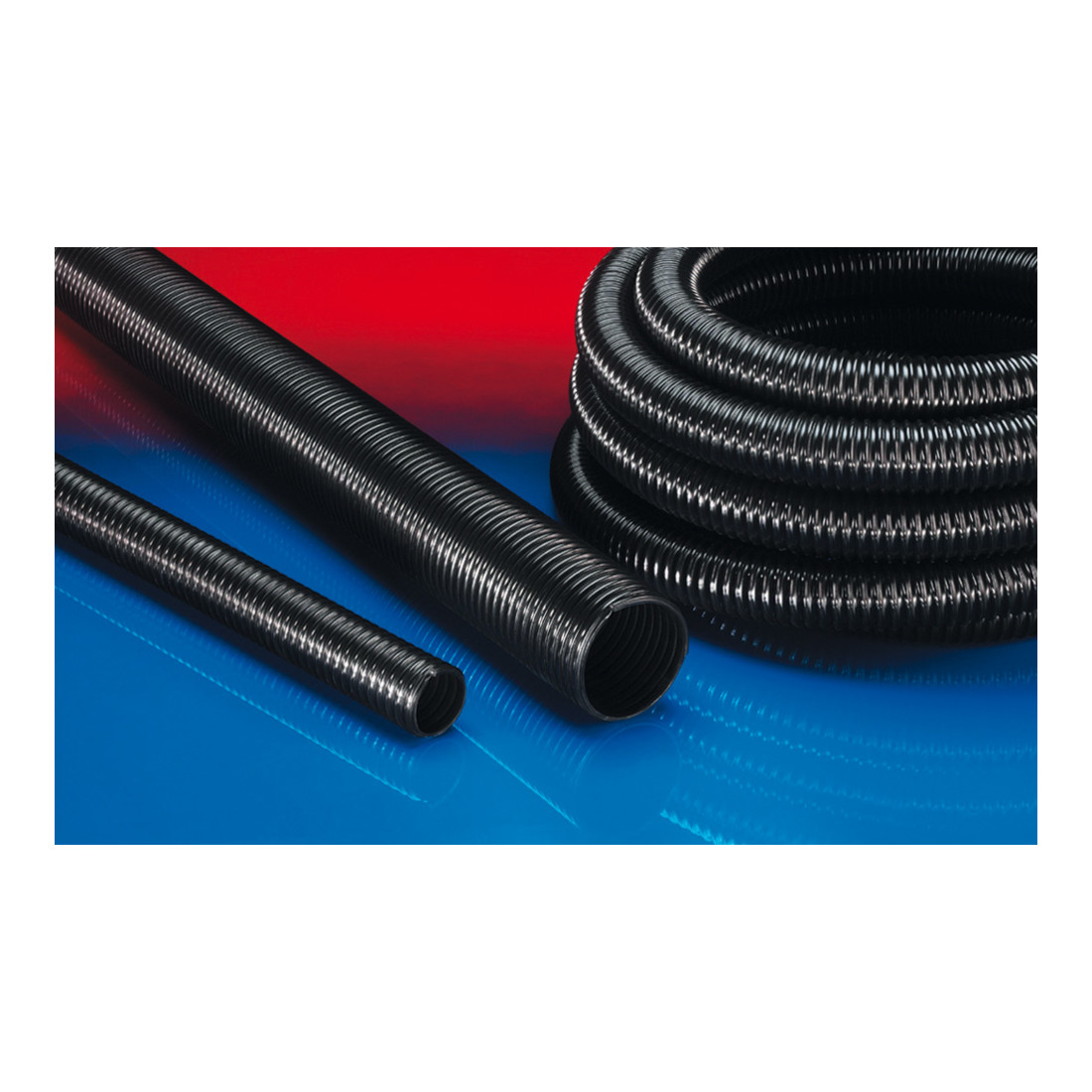 Norres Hochtemperaturschlauch superschwer +125°C Ø51 L:15m AIRDUC® PUR 356 HT