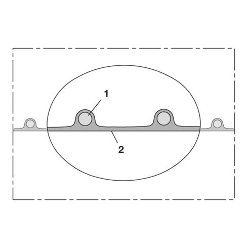 Norres Kunststoffschlauch leicht, antistatisch Ø 75mm L: 20m NORPLAST® PUR 385 AS