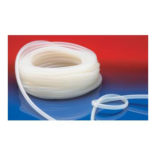 Norres Lebensmittelschlauch -60°C bis +180°C Ø 6mm L: 50m NORFLEX® SIL 408 Ø-Außen 10,0 mm