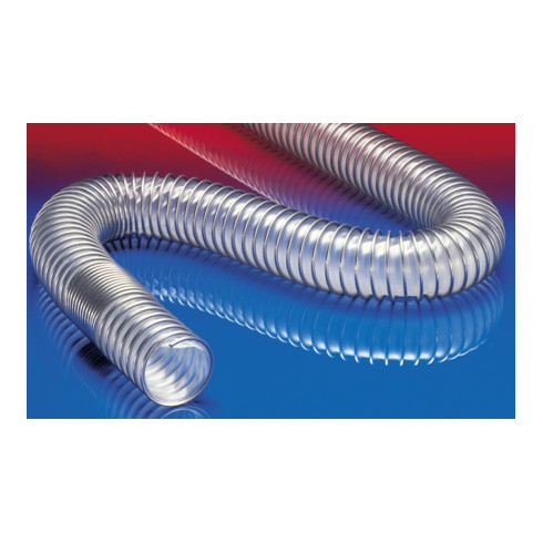 Norres Lebensmittelschlauch antista. Ø 38mm L: 10m AIRDUC® PUR-INOX 355 FOOD-AS