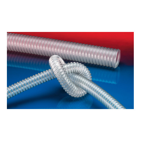 Norres Lebensmittelschlauch antista. Ø 100mm L: 10m AIRDUC® PUR-INOX 351 FOOD-AS