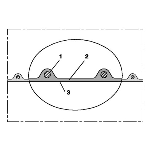 Norres Lebensmittelschlauch antista. Ø 25mm L: 25m AIRDUC® PUR-INOX 351 FOOD-AS