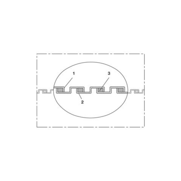 Norres Lebensmittelschlauch antista. Ø 75mm L: 10m AIRDUC® PUR-INOX 351 FOOD-AS