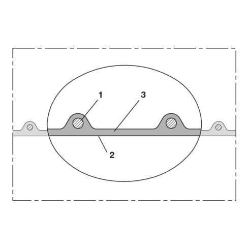 Norres Lebensmittelschlauch leicht Ø 100mm L: 10m PROTAPE® PUR-INOX 330 FOOD-AS