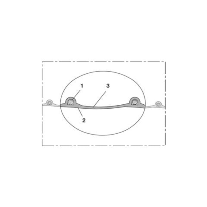 Norres Lebensmittelschlauch leicht, abriebf. Ø 100mm L: 5m PROTAPE® PUR 330 FOOD