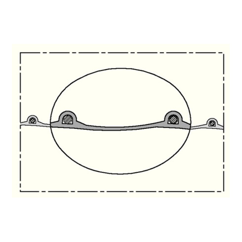 Norres Lebensmittelschlauch leicht, abriebf. Ø 25mm L: 5m PROTAPE® PUR 330 FOOD
