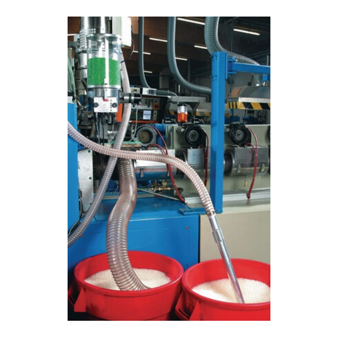 Norres Lebensmittelschlauch mittelschwer Ø 115mm L: 10m AIRDUC® PUR 351 FOOD
