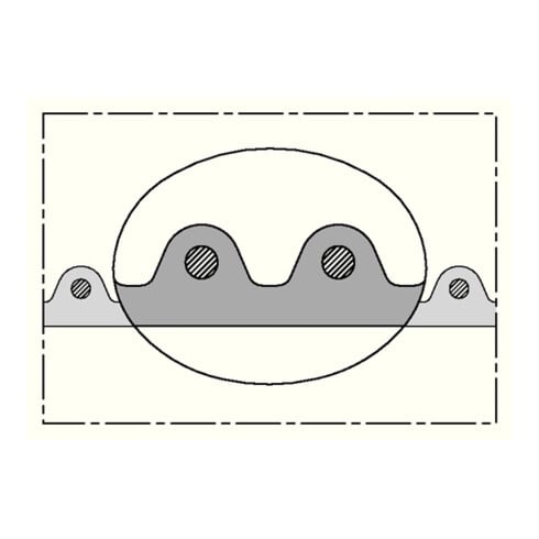Norres Lebensmittelschlauch superschwer Ø 152mm L: 5m AIRDUC® PUR 356 FOOD