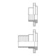 Norres Losflansch aufschraubbar + lebensmittelecht (DIN 2632/2633)  AIRDUC® 356 Ø 80mm-3