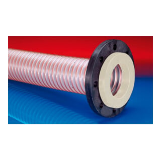 Norres Losflansch aufschraubbar + lebensmittelecht (DIN 2632/2633)  AIRDUC® 356 Ø 80mm
