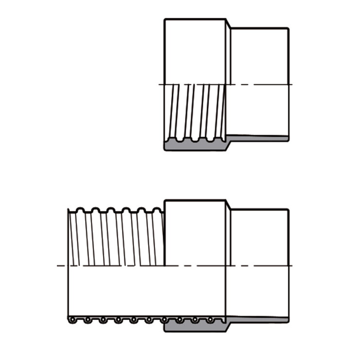 Norres Muffe Connect 241/8501 Typ 241 Schlauch ID 100mm