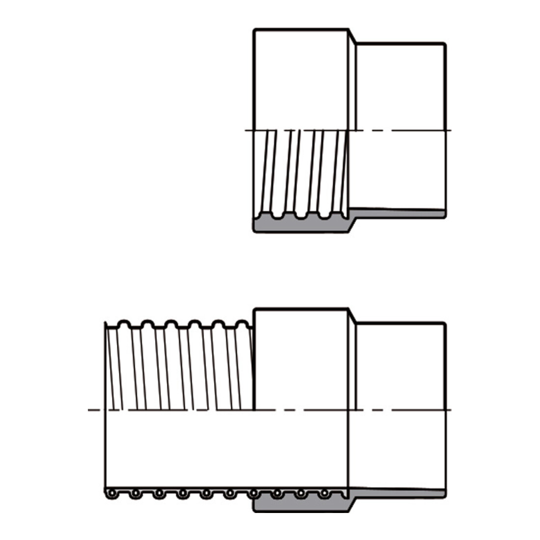 Norres Muffe Connect 241/8501 Typ 241 Schlauch ID 50mm