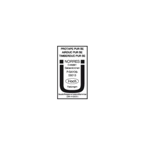 Norres PROTAPE® Absaugschlauch TIMBERDUC® PUR 531 SE AS 250mm 10m