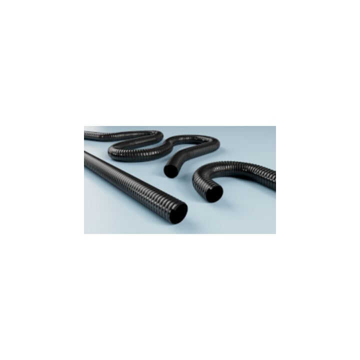 Norres PU Schlauch PROTAPE® PUR 330 AS BLACK