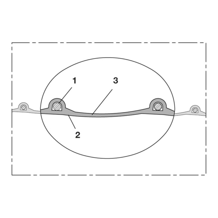 Norres PVC Schlauch leicht Ø 160mm L: 10m PROTAPE® PVC 310