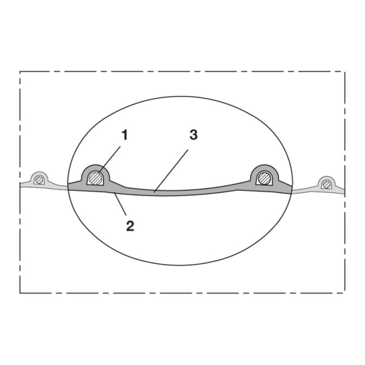 Norres PVC Schlauch leicht Ø 50mm L: 10m PROTAPE® PVC 310
