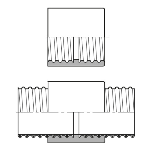 Norres Schraubverbinder CONNECT 246 FOOD für Schlauch 356