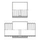Norres Schraubverbinder CONNECT 246 FOOD f.Innen-D.50mm f. 350,351 ,355,533,341,345
