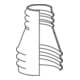 Norres Schrumpfschlauch zum Verbinden von Schläuchen / Stutzen L = 1000mm Ø 15-22mm