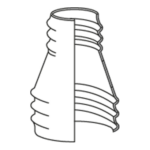 Norres Schrumpfschlauch zum Verbinden von Schläuchen / Stutzen L = 100mm Ø 50-70mm