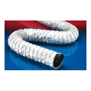 Norres Warmluftschlauch elektr. leitfähig Ø 120mm L: 3m CP PTFE/GLASS-INOX 471 EC