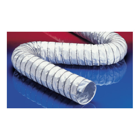 Norres Warmluftschlauch hitzebest. (+270°C) Ø 800mm L: 3m CP PTFE/GLASS-INOX 471