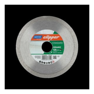 Norton Diamantscheibe Standard Ceramic, Durchmesser 125
