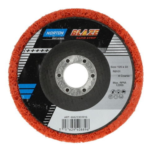 Norton Disque abrasif - Blaze Rapid Strip - 127x22,225