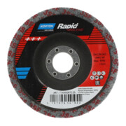 Norton Disque abrasif non tissé Rapid avec support Blend Nex - 125x12x22 Fin