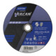 Norton Disque de coupe Vulcan acier/inox droit 230x2,5-1