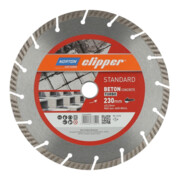 Norton Disque diamant Standard Béton Turbo, diamètre 230