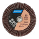 Norton Fächerschleifer mit Schaft -BDX R207- 40x20x6mm SK(C) P80-1