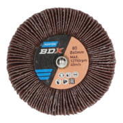 Norton Meule à lamelles avec tige -BDX R207- 60x30x6mm SK(C) P80