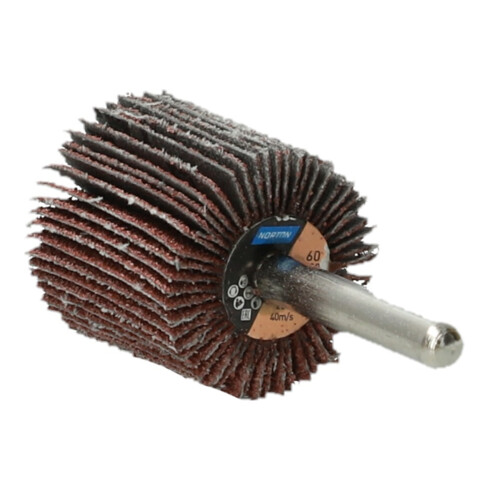 Norton Meule à lamelles avec tige R207Plus 30x30x6 P60