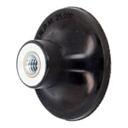 Norton Porte-plateau à changement rapide avec support en caoutchouc pour mini-meuleuse 50x6