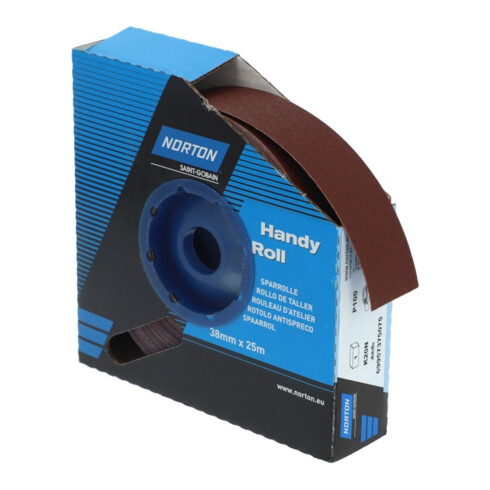 Norton Rouleau abrasif K20N 38mmx25m P120