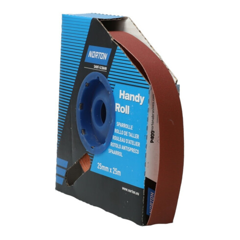 Norton Rouleau abrasif R222 25mmx25m P400