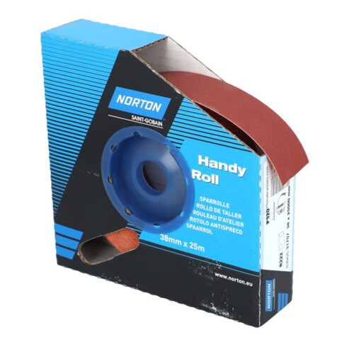 Norton Rouleau abrasif R222 38mmx25m P320
