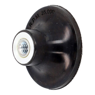 Norton Schnellwechselhalter Gummistützteller für Mini-Winkelschleifer 50x6
