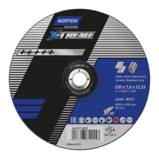Norton Schruppscheibe X-Treme 230x7,0 T27