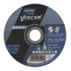 Norton VULCAN Disque de coupe métallique inox droit ultrafin 125x1x22,23-1