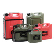 Nourrices à carburant PROFI (NU) 5 L kaki, homologation NU, PE-HD, accessoire noir-4